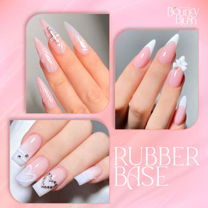 LDS Rubber Base Gel - RB-01 - GEL POLISH 0.5 OZ - Bouncy Blush Collection