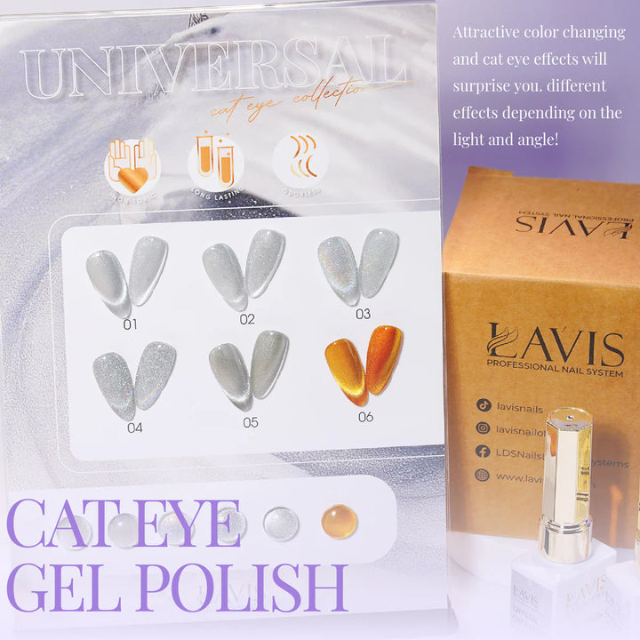 LAVIS Mirror Cat Eye Gel - Universal Cat Eye Collection