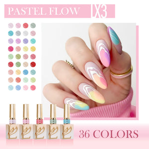 LAVIS LX3 - 01 - Gel Polish 0.5 oz - Pastel Flow Collection