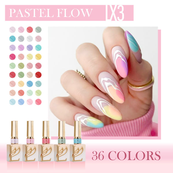 LAVIS LX3 - 06 - Gel Polish 0.5 oz - Pastel Flow Collection