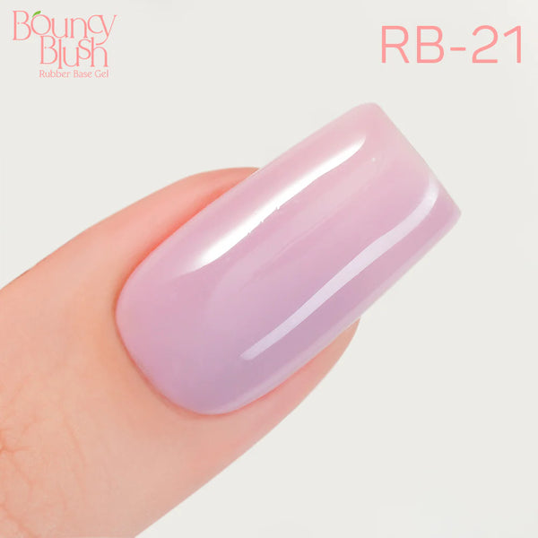 LDS Rubber Base Gel - RB-21 - GEL POLISH 0.5 OZ - Bouncy Blush Collection