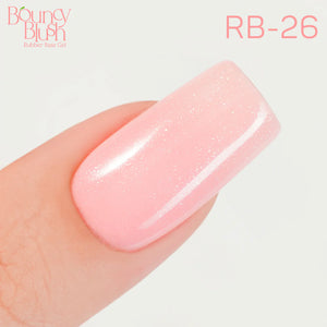 LDS Rubber Base Gel - RB-26 - GEL POLISH 0.5 OZ - Bouncy Blush Collection