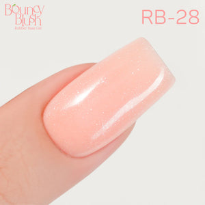 LDS Rubber Base Gel - RB-28 - GEL POLISH 0.5 OZ - Bouncy Blush Collection