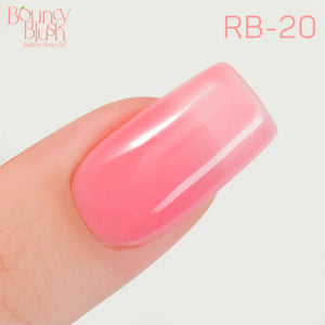 LDS Rubber Base Gel - RB-20 - GEL POLISH 0.5 OZ - Bouncy Blush Collection