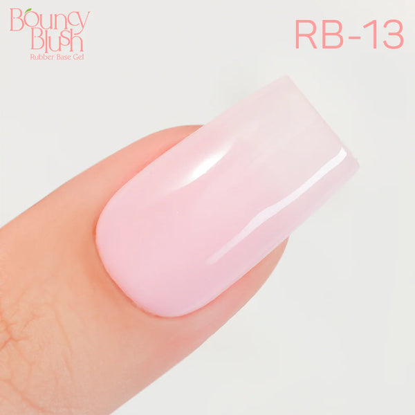 LDS Rubber Base Gel - RB-13 - GEL POLISH 0.5 OZ - Bouncy Blush Collection