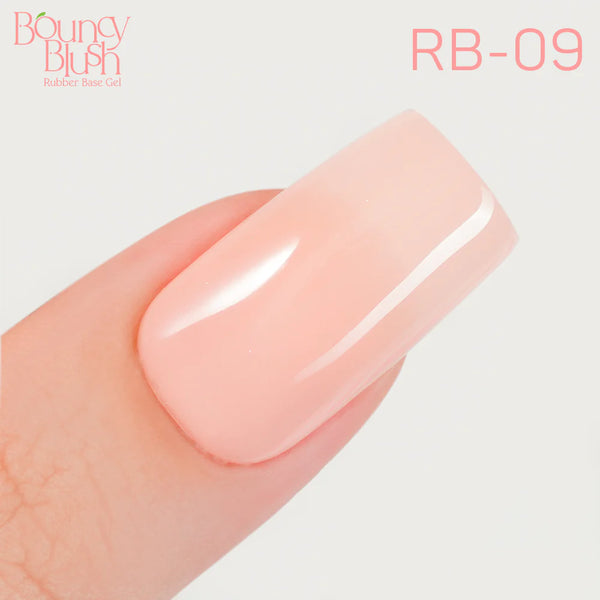 LDS Rubber Base Gel - RB-09 - GEL POLISH 0.5 OZ - Bouncy Blush Collection