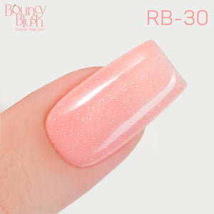 LDS Rubber Base Gel - RB-30 - GEL POLISH 0.5 OZ - Bouncy Blush Collection