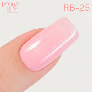 LDS Rubber Base Gel - RB-25 - GEL POLISH 0.5 OZ - Bouncy Blush Collection