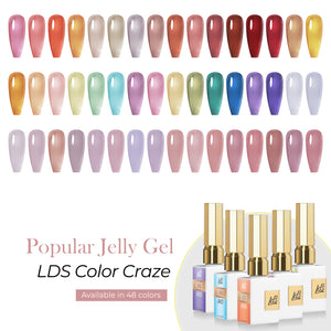LDS Color Craze Gel Nail Polish - 1018 - J0418 - 0.5oz