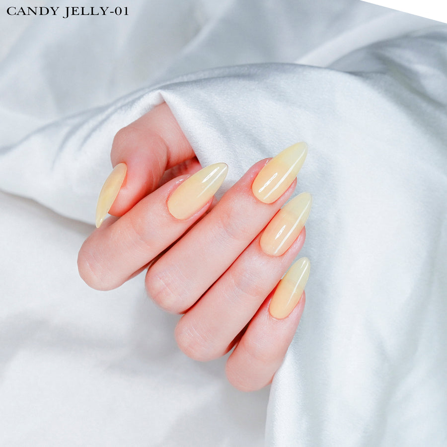 LAVIS J02-01 - Gel Polish 0.5 oz - Candy Jelly Collection