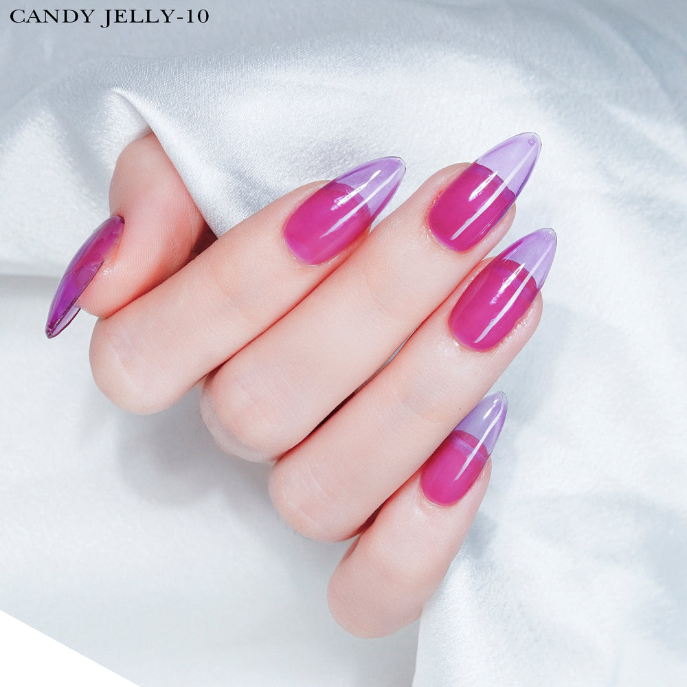 LAVIS J02-10 - Gel Polish 0.5 oz - Candy Jelly Collection