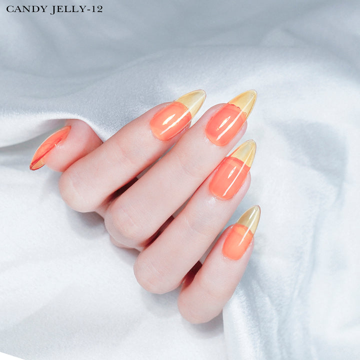 LAVIS J02-12 - Gel Polish 0.5 oz - Candy Jelly Collection