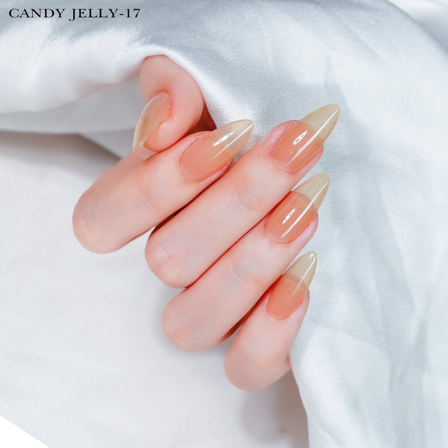 LAVIS J02-17 - Gel Polish 0.5 oz - Candy Jelly Collection