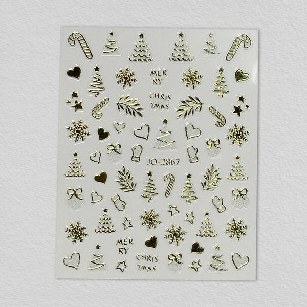 Nail Art Stickers JO-2867-G