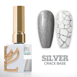 LAVIS Silver Crack Gel Base - 0.5 oz
