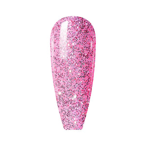 LAVIS 3 in 1 - 098 Pretty Pink Glitter - Acrylic & Dip Powder, Gel & Lacquer