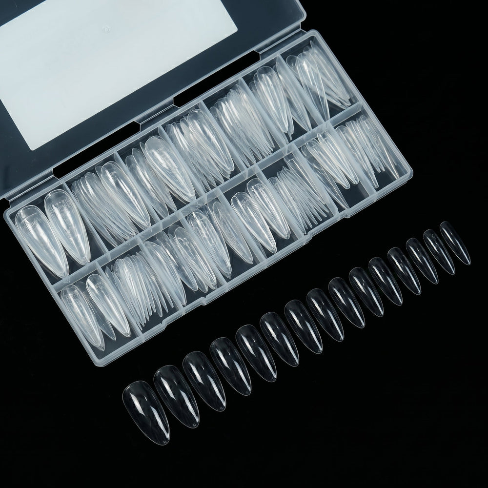 LAVIS - Dual Form Long Almond 15 Sizes Clear