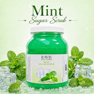 LAVIS - Mint - Sugar Scrub for Pedicure - 1 gallon