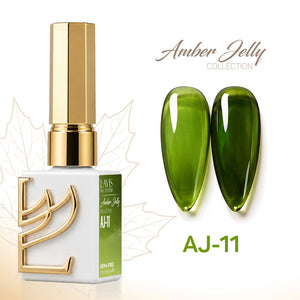 LAVIS Set 12 Colors - Gel Polish 0.5 oz - Amber Jelly Collection
