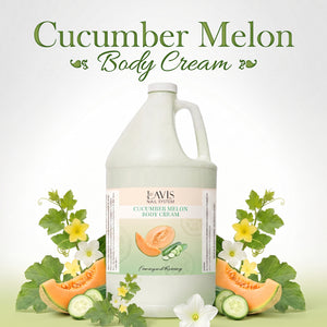 LAVIS - Cucumber Melon - Body Cream - 1Gallon