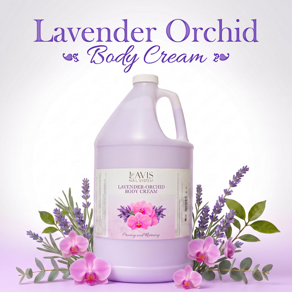 LAVIS - Lavender Orchid - Foot massage lotion - 1 gallon