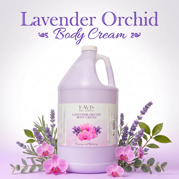 LAVIS - Lavender Orchid - Foot massage lotion - 1 gallon