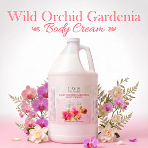 LAVIS - Wild Orchid Gardenia - Foot massage lotion - 1 gallon