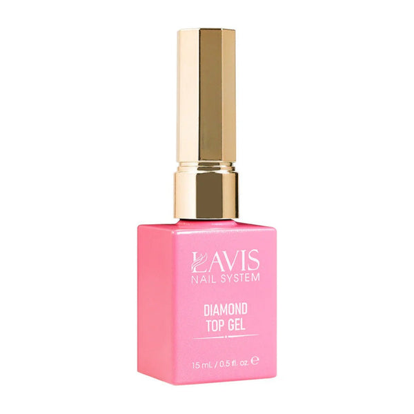 LAVIS Diamond Top Refill 8oz + FREE 5 Diamond Top Gel (0.5oz/ea)