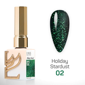 LAVIS Glitter 02 - Gel Polish 0.5 oz - Holiday Stardust Collection