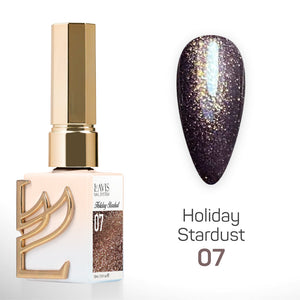 LAVIS Glitter 07 - Gel Polish 0.5 oz - Holiday Stardust Collection