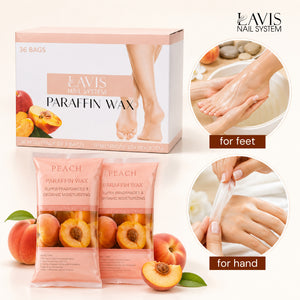 LAVIS Paraffin Wax Peach Set 6Pcs/Box - 6 Box/Case