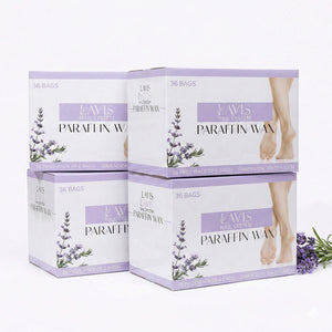 LAVIS Paraffin Wax Lavender Set 4 Box (36Pcs/Box)