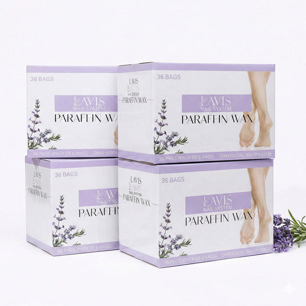 LAVIS Paraffin Wax Lavender Set 4 Box (36Pcs/Box)