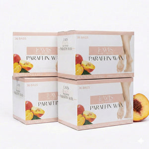 LAVIS Paraffin Wax Peach Set 4 Box (36Pcs/Box)