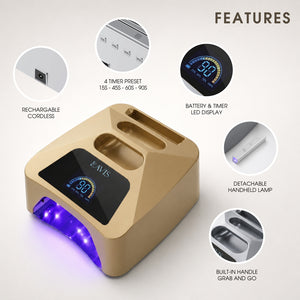 LAVIS 2in1 LED/UV Nail Lamp Vol 2