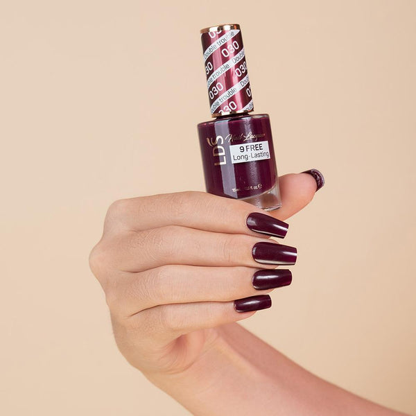 LDS 3 in 1 - 030 Double Trouble - Dip, Gel & Lacquer Matching