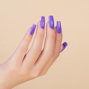 LDS 3 in 1 - 105 Purple Papa Razzi - Dip, Gel & Lacquer Matching