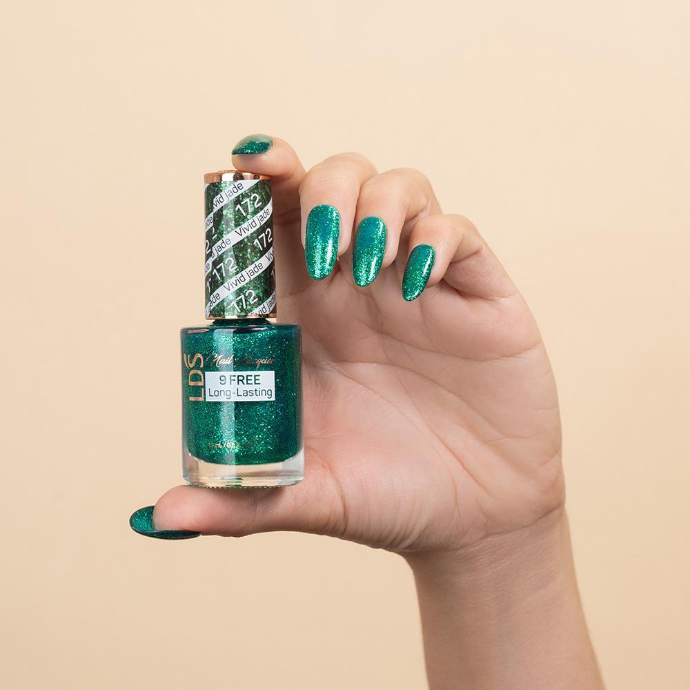 LDS 3 in 1 - 172 Vivid Jade - Dip, Gel & Lacquer Matching