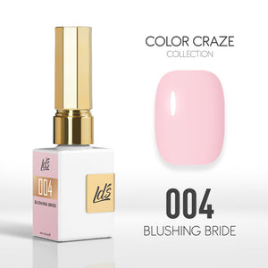  LDS Color Craze Gel Nail Polish - 004 Blushing Bride - 0.5oz by LDS COLOR CRAZE sold by DTK Nail Supply