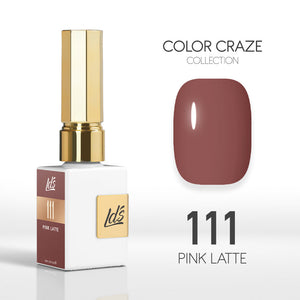  LDS Color Craze Gel Nail Polish - 111 Pink Latte - 0.5oz by LDS COLOR CRAZE sold by DTK Nail Supply