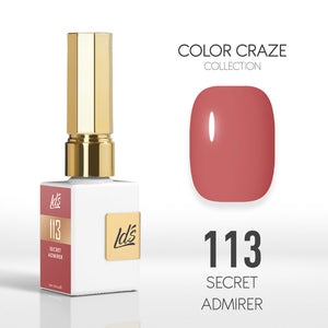  LDS Color Craze Gel Nail Polish - 113 Secret Admirer - 0.5oz by LDS COLOR CRAZE sold by DTK Nail Supply