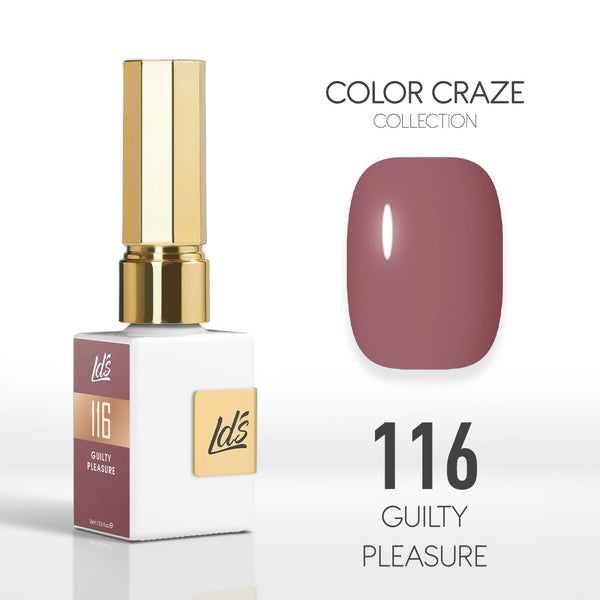  LDS Color Craze Gel Nail Polish - 116 Guilty Pleasure - 0.5oz by LDS COLOR CRAZE sold by DTK Nail Supply