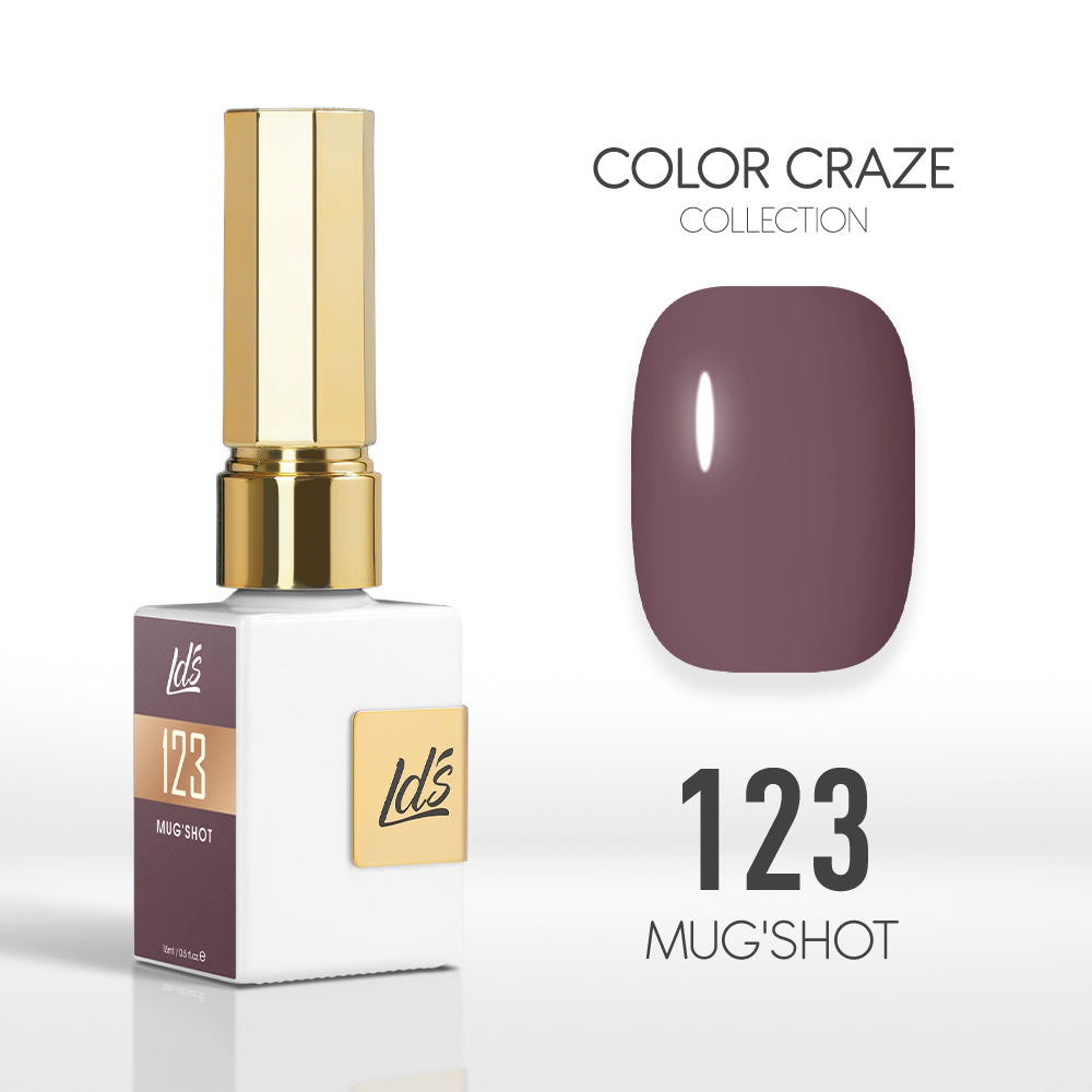  LDS Color Craze Gel Nail Polish - 123 Mug'sHot - 0.5oz by LDS COLOR CRAZE sold by DTK Nail Supply