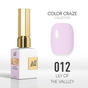  LDS Color Craze Gel Nail Polish - 012 Lily of the Vallley - 0.5oz by LDS COLOR CRAZE sold by DTK Nail Supply