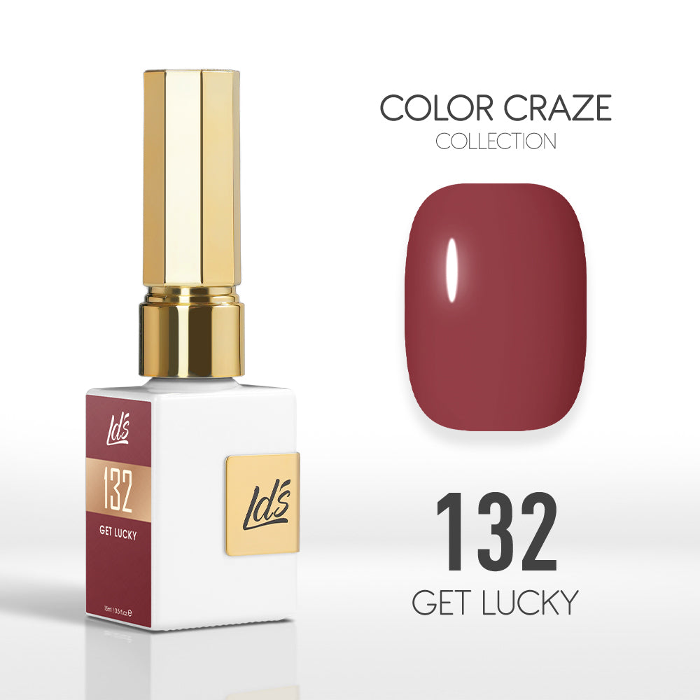  LDS Color Craze Gel Nail Polish - 132 Get Lucky - 0.5oz by LDS COLOR CRAZE sold by DTK Nail Supply