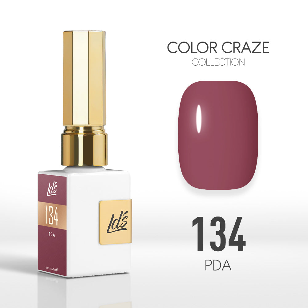  LDS Color Craze Gel Nail Polish - 134 PDA - 0.5oz by LDS COLOR CRAZE sold by DTK Nail Supply