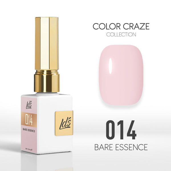  LDS Color Craze Gel Nail Polish - 014 Bare Essence - 0.5oz by LDS COLOR CRAZE sold by DTK Nail Supply