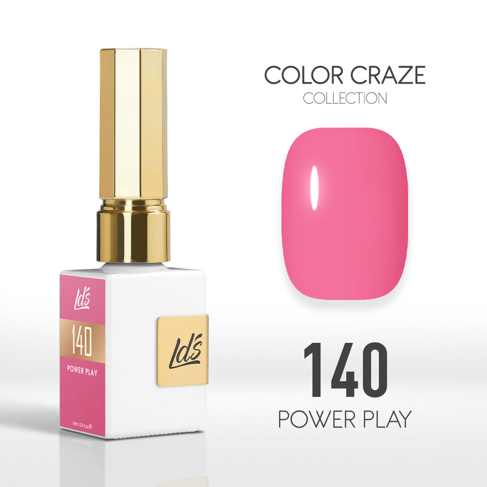  LDS Color Craze Gel Nail Polish - 140 Power Play - 0.5oz by LDS COLOR CRAZE sold by DTK Nail Supply