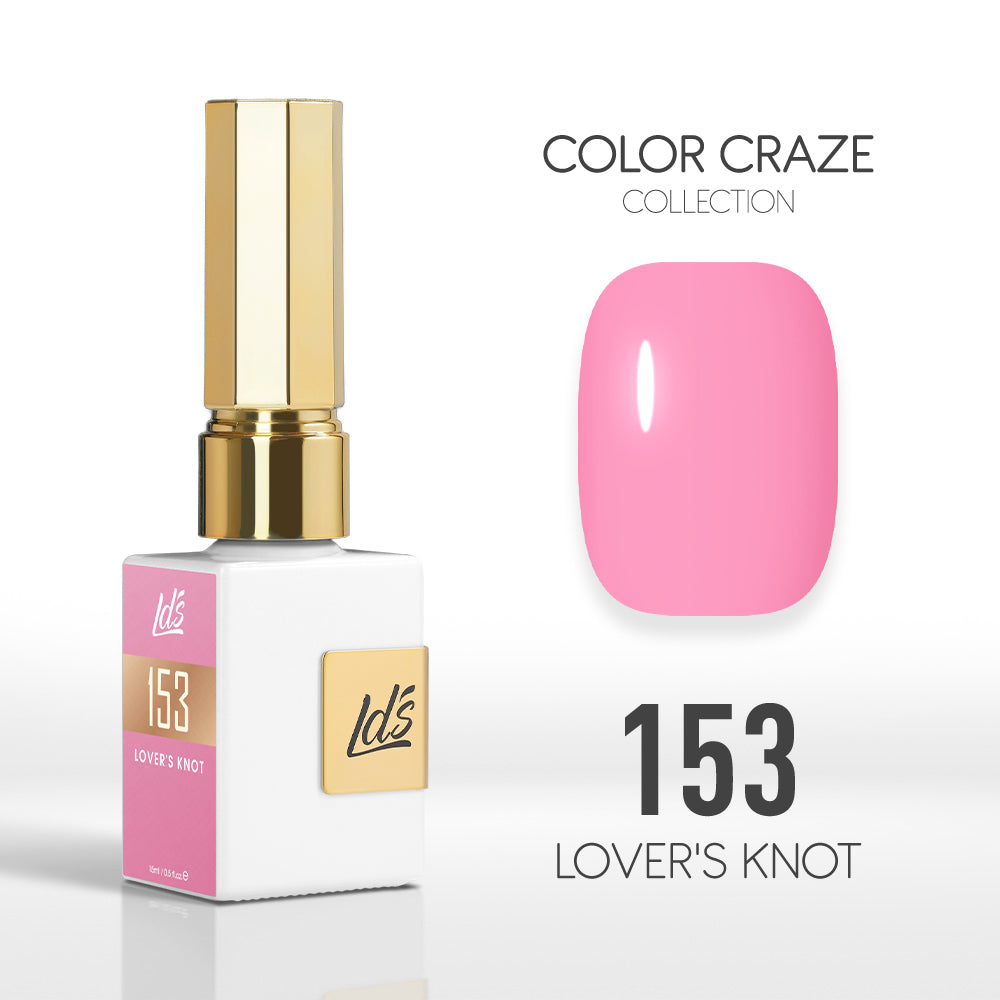  LDS Color Craze Gel Nail Polish - 153 Lover's Knot - 0.5oz by LDS COLOR CRAZE sold by DTK Nail Supply