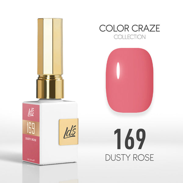  LDS Color Craze Gel Nail Polish - 169 Dusty Rose - 0.5oz by LDS COLOR CRAZE sold by DTK Nail Supply